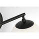 Nube LED 14.63 inch Midnight Black Vanity Light Wall Light