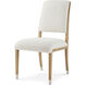 Origins Sesame Dining Side Chair, Wooden, Upholstered