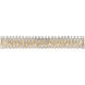 Sarella 8 Light 36.5 inch Heirloom Gold Bath Vanity & Wall Light in Heritage