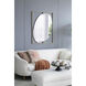 Poppy 40.2 X 29.9 inch Black/Gold Wall Mirror