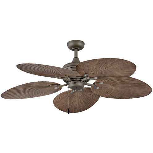 Tropic Air 52 inch Metallic Matte Bronze with Walnut Blades Fan