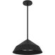 Nin LED 14 inch Sand Black Pendant Ceiling Light