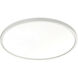 Edge Round Large LED 24 inch White Flush Mount Ceiling Light