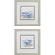 Waterside Blue and Brown Framed Art, Propac