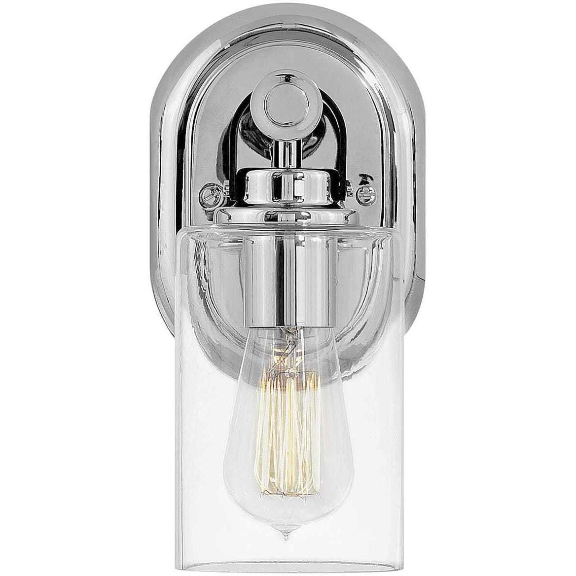 Halstead 1 Light 6.5 inch Chrome Vanity Light Wall Light