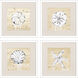Waterside White and Beige and Black and Neutral Framed Art