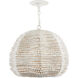 Octavia 1 Light 19 inch White Pendant Ceiling Light