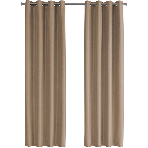 Swatara Brown Curtain Panel, 2-Piece Set