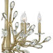 Eve LED 26 inch Champagne Gold Chandelier Ceiling Light