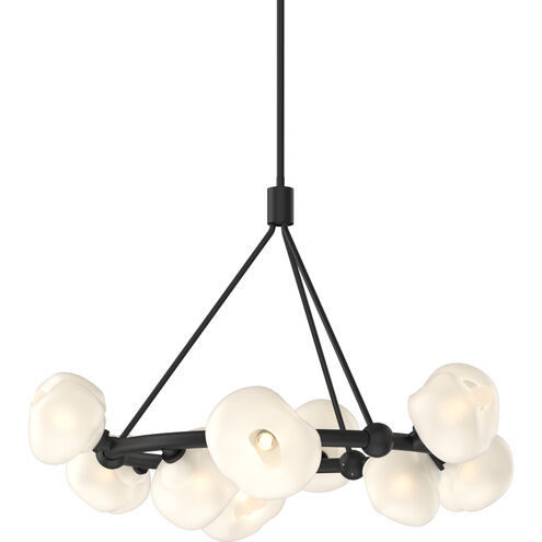 Ume 9 Light 32 inch Black Ring Pendant Ceiling Light