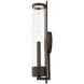 Castleton 1 Light 5 inch Bronze Single Sconce Wall Light, Tall
