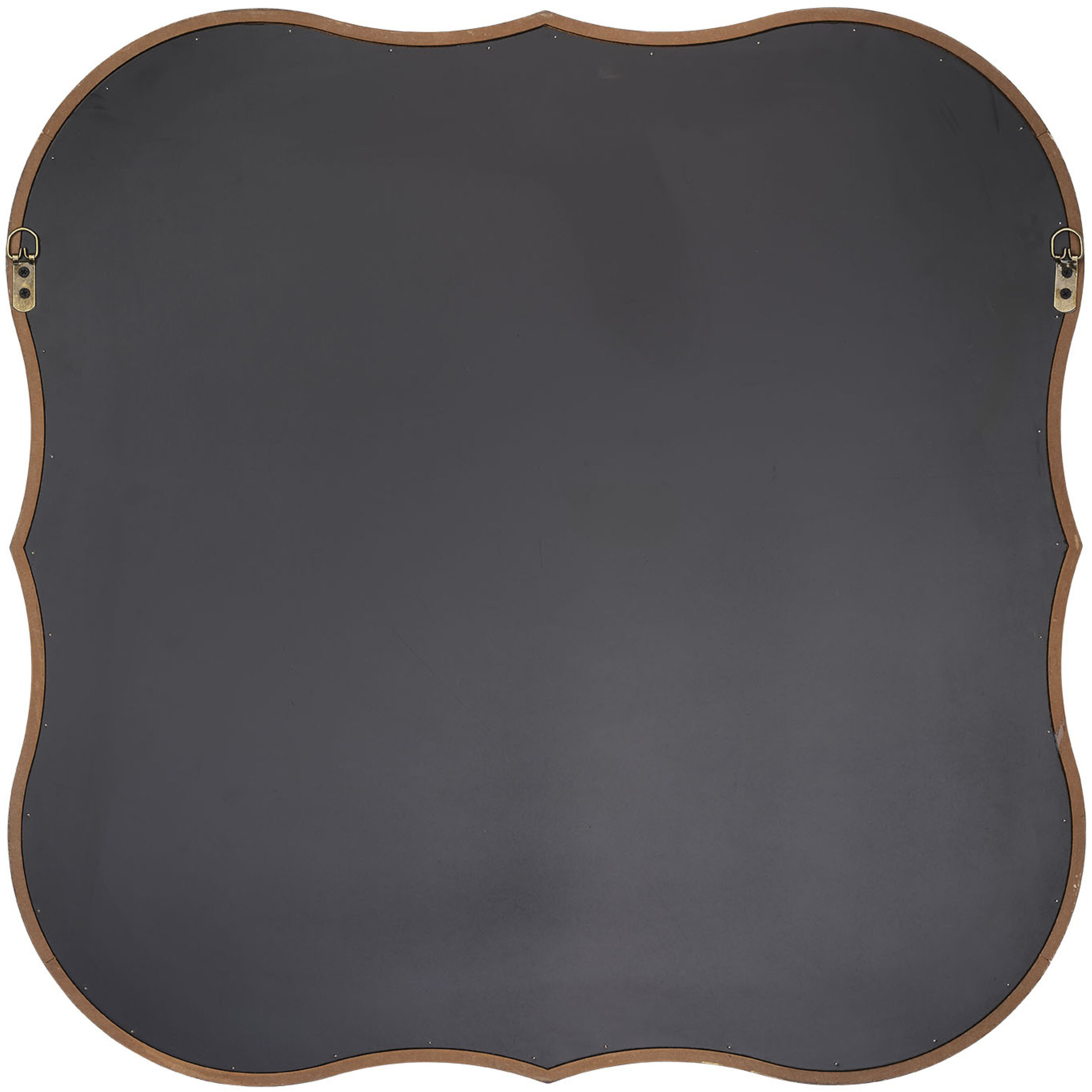 Daisy 31 X 31 inch Natural Wood Mirror