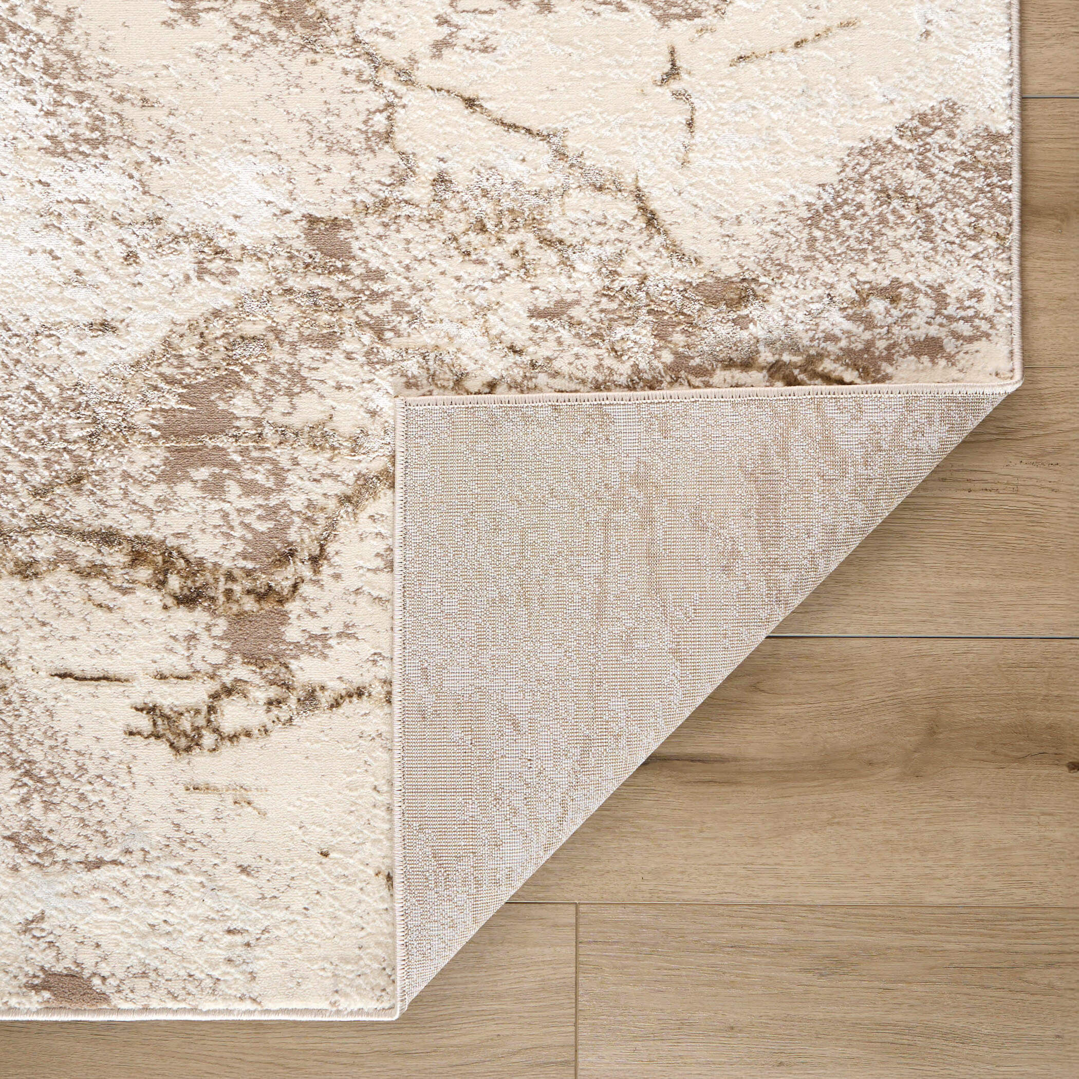 Livia 94 X 32 inch Gold Rug in 2 x 8