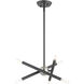 Soho 6 Light 13 inch Scandinavian Gray Chandelier Ceiling Light