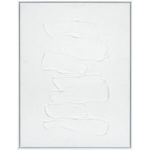 Hemkund White Framed Art in 25 x 19