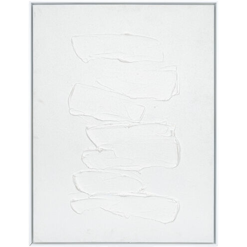 Hemkund White Framed Art in 25 x 19