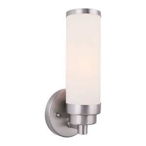 Signature 1 Light 5 inch Brushed Nickel Wall Sconce Wall Light