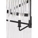 Drew & Jonathan Finley 4 Light 24 inch Midnight Black Chandelier Ceiling Light