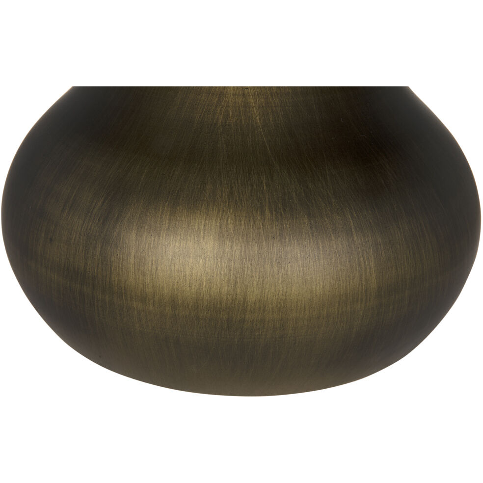 Mateo 19 X 18 inch Aged Brass Side Table