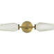 Alora Mood Krysta Wall/Vanity Light Wall Light in Brushed Gold