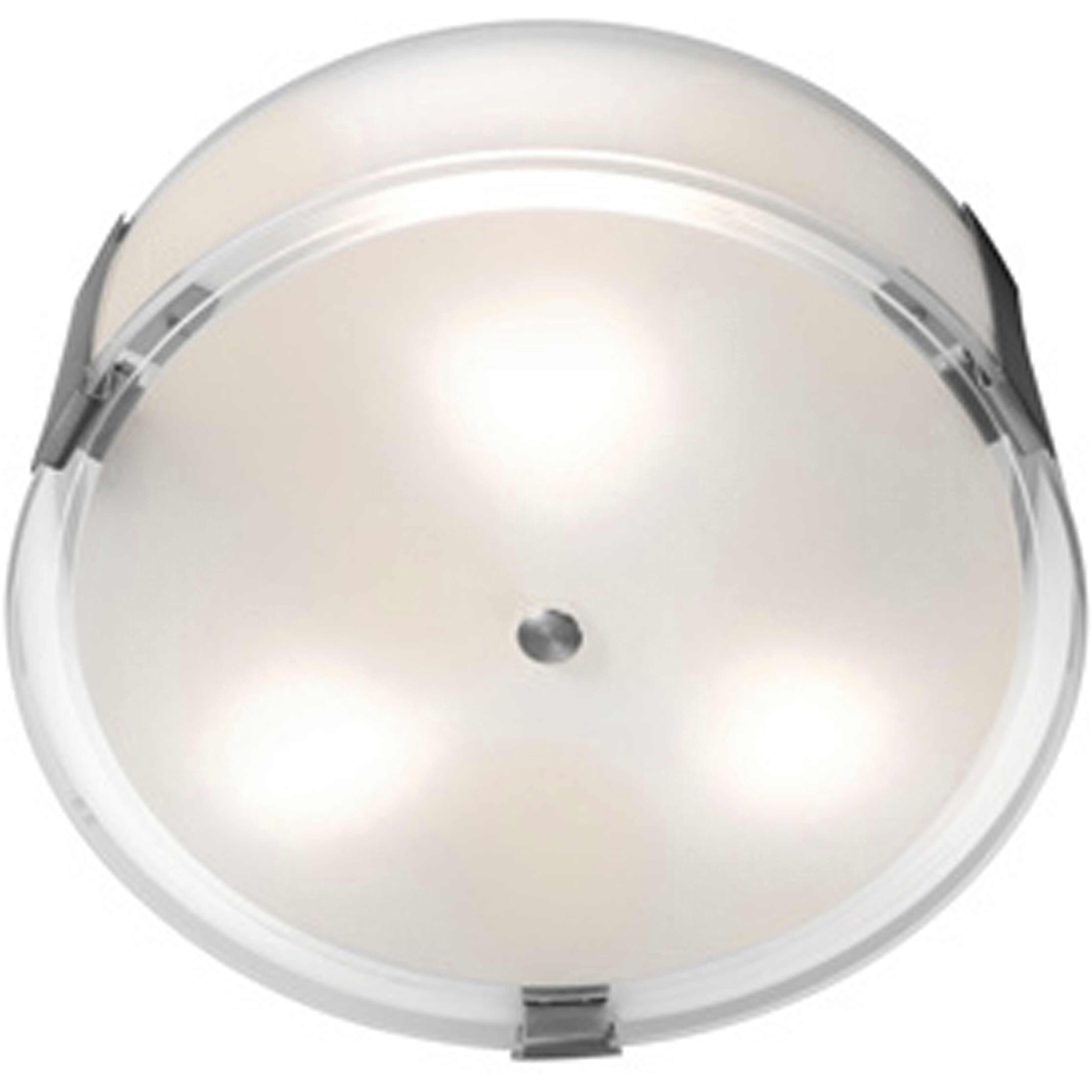 Tara LED 18 inch Brushed Steel Flush Mount Ceiling Light