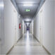 Running Man Brushed Aluminum Exit Sign
