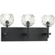 Matteo Lighting Rosa 18 inch Matte Black Wall Sconce Wall Light W61403MB - Open Box