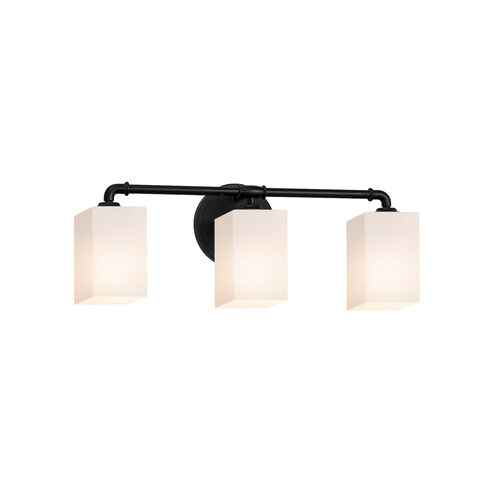 Fusion 23.75 inch Matte Black Bath Bar Wall Light