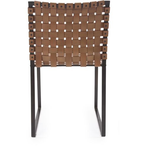 Irving Buffalo Brown/Black Dining Chair