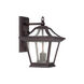 Aiken 2 Light 13 inch Architectural Bronze Exterior Wall Mount