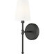 Adorra Indoor Wall Sconce Wall Light in Matte Black