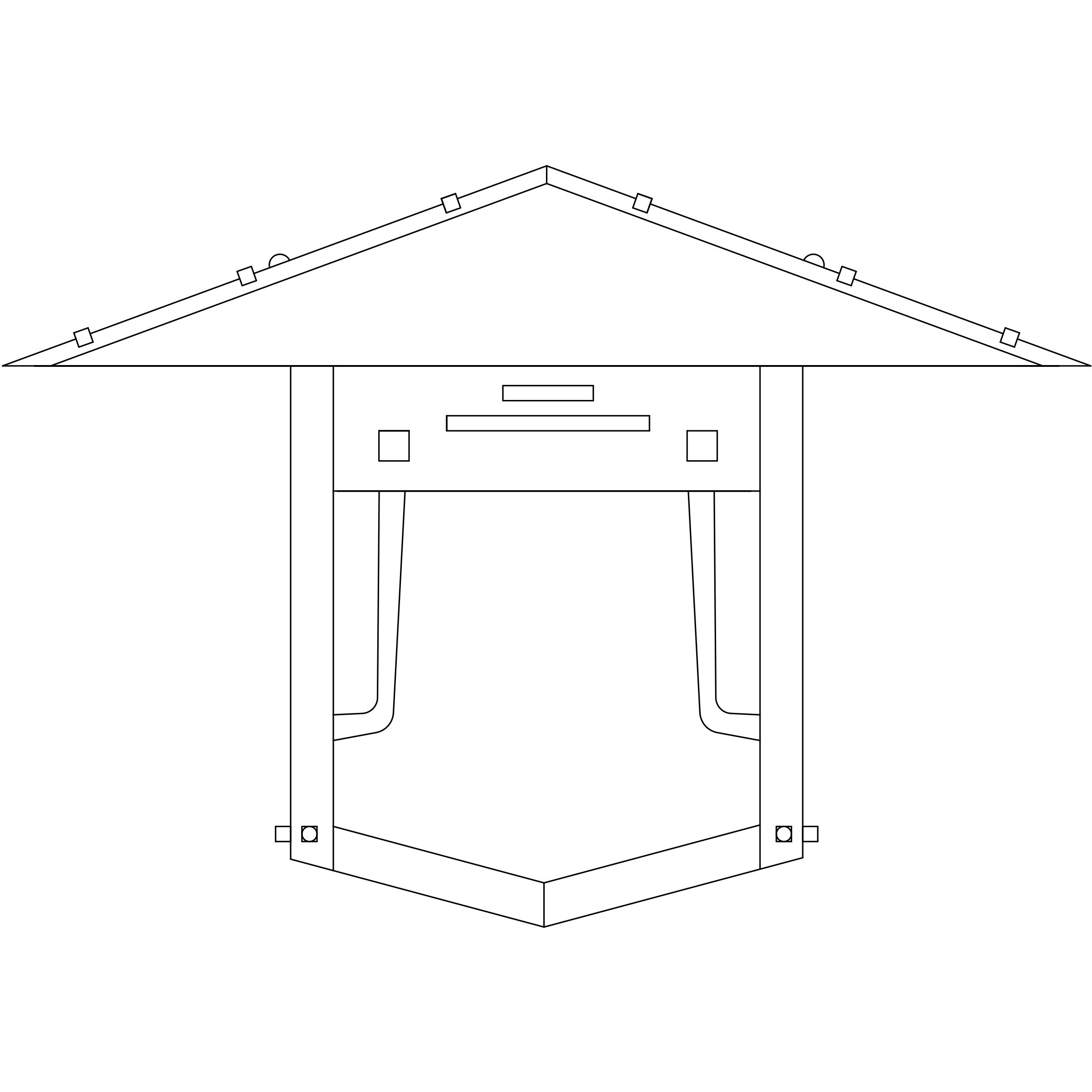 Pagoda 1 Light 17 inch Antique Brass Wall Mount Wall Light in Green-Red-Gold White Iridescent