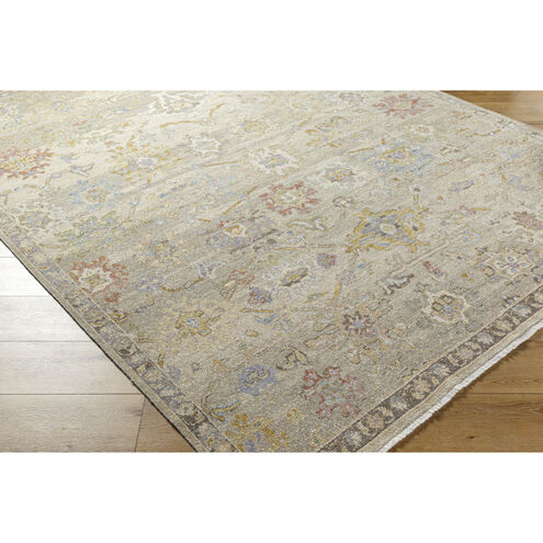 Anelka 144 X 108 inch Sterling Grey / Ash / Light Silver Handmade Rug in 9 x 12
