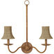 Bell Natural 5.5 inch Chandelier Shade, Suzanne Duin Collection
