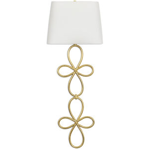 Minuet 1 Light 12 inch Gold Leaf Sconce Wall Light