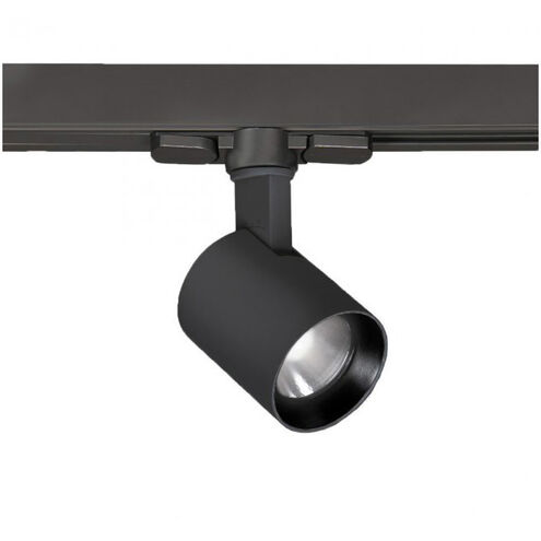 Lucio 1 Light 120 Black Track Head Ceiling Light in Narrow, 90, 2700K