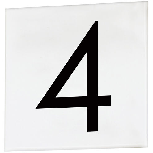 Address White Square Tile