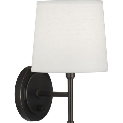 Bandit 1 Light 7 inch Deep Patina Bronze Wall Sconce Wall Light