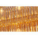 Canada 14 Light 12 inch Satin Brass Chandelier Ceiling Light