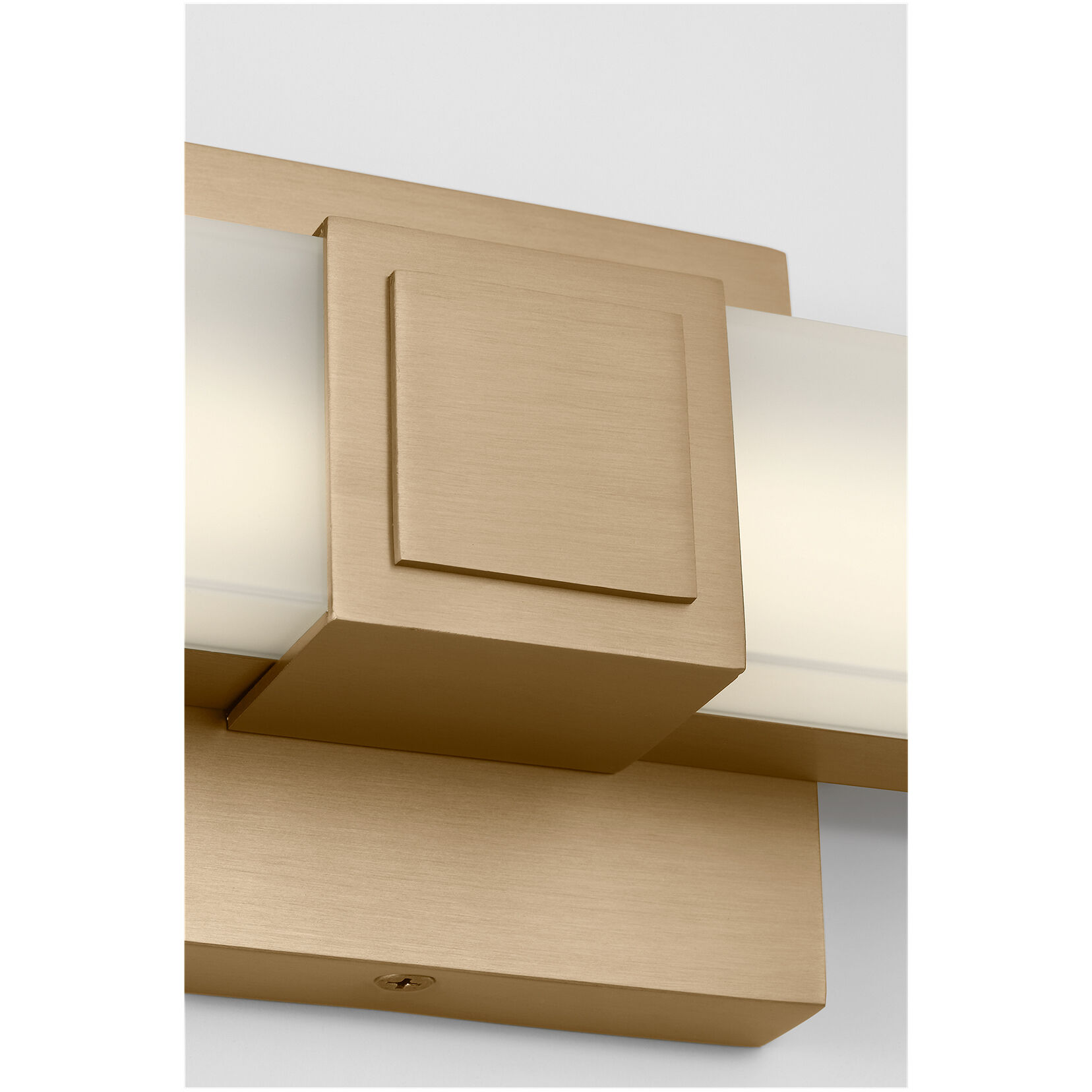 Fentress LED 18 inch Satin Brass Vanity Light Wall Light