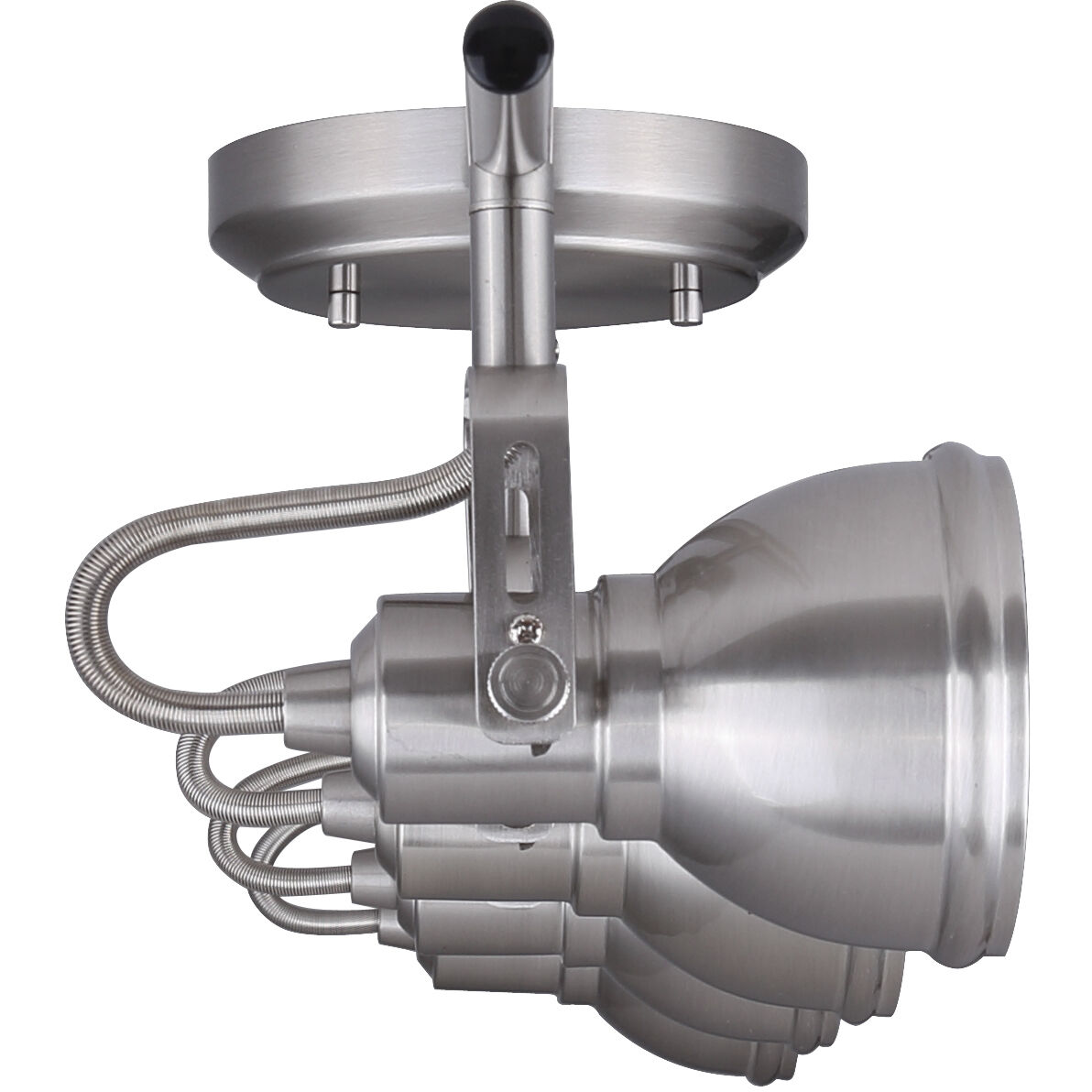 Madison 4 Light Brushed Nickel Track Ceiling Light