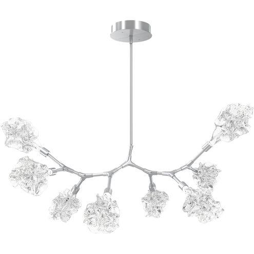 Blossom LED 49.3 inch Classic Silver Linear Pendant Ceiling Light in 3000K LED, Modern Branch