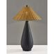 Lorelei 28 inch 100.00 watt Black Rough Finished Ceramic Table Lamp Portable Light