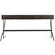 Frank 62.5 X 31 inch Ebony Walnut Desk