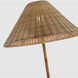 Marie Flanigan Wimberley 60 inch 15.00 watt Soft Brass Wrapped Floor Lamp Portable Light, Medium