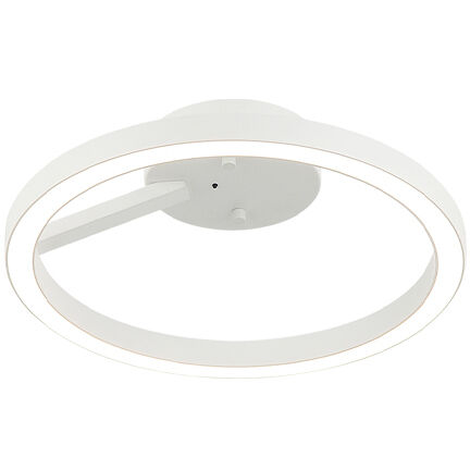 The Trundle LED 12 inch White Flush Mount Ceiling Light