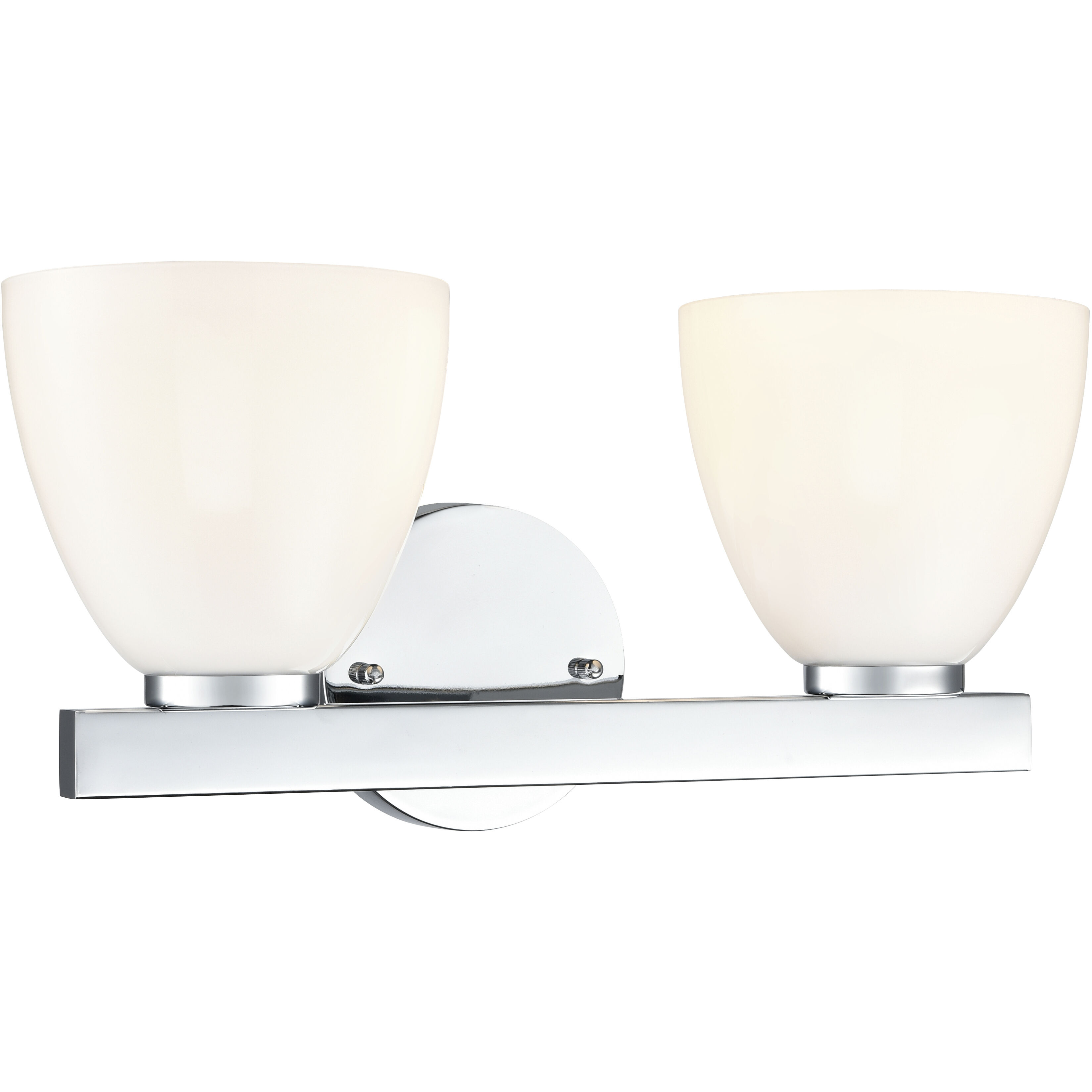 Apria 2 Light 15.75 inch Polished Chrome Bathroom Vanity Light Wall Light