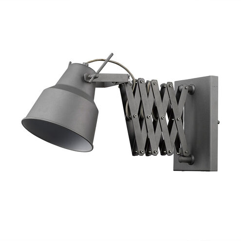 Plexus 1 Light 7 inch Gray Sconce Wall Light