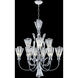 Jewelry 9 Light 24 inch Silver Chandelier Ceiling Light