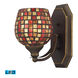 Hempstead LED 8 inch Aged Bronze Vanity Light Wall Light